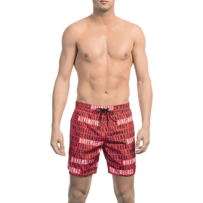 Bikkembergs Badshorts Allover Print
