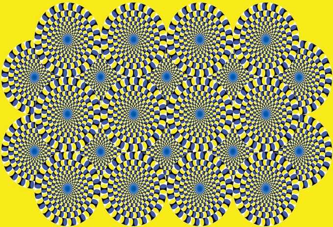 Fotobehang Illusion Abstract | XL - 208cm x 146cm | 130g/m2 Vlies