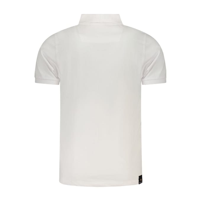 Accademia Militare Witte Katoenen Polo voor Mannen