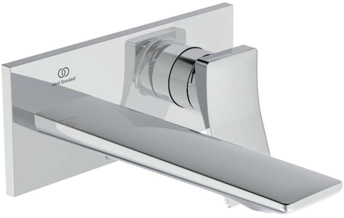 Ideal Standard Conca Tap - Inbouw wastafelkraan, uitloop 18 cm, chroom A7371AA