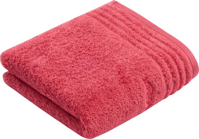 Vossen Handdoek Vienna Style Supersoft Maroon 50x100
