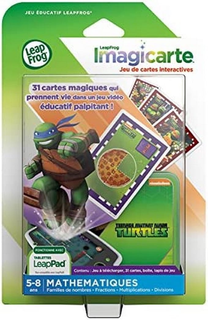 Leapfrog Jeu pour tablette Leappad - Tortues Ninja - Réalité Augmentée