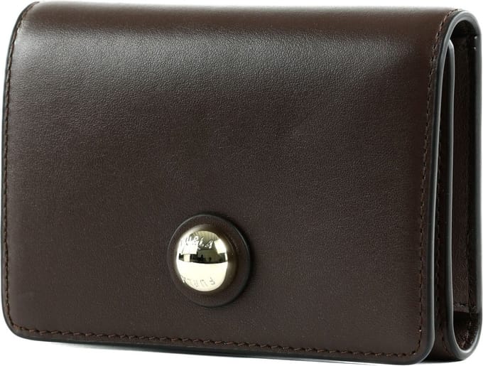 FURLA Leren Portemonnee Sfera Compact Wallet Cioccolato Donkerbruin