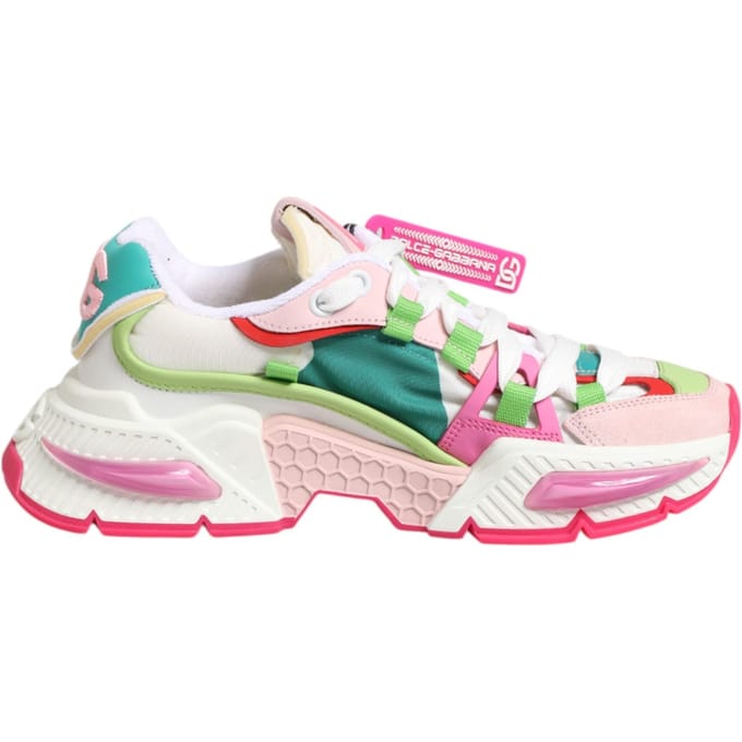 Dolce & Gabbana Multicolor Leren Airmaster Lage Sneakerschoenen