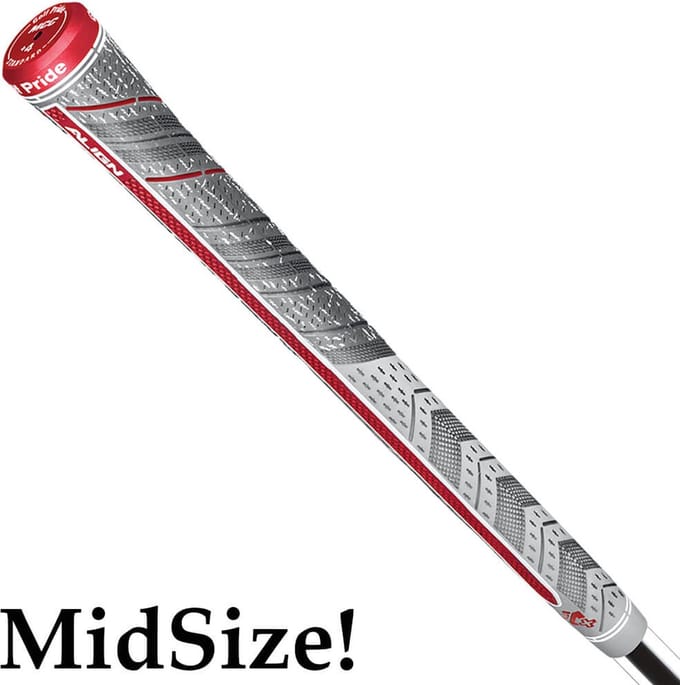 GolfPride MultiCompound Plus 4 Align MIDSIZE Grip - Grijs Charcoal