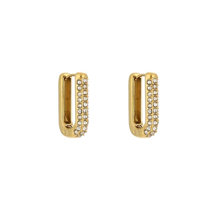Oorbellen Double Shimmer - Medium - Party/Feestdagen