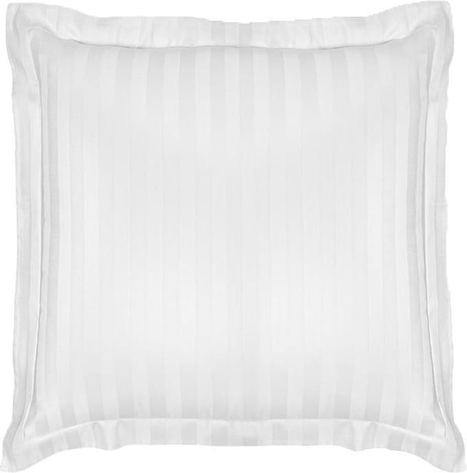 De Witte Lietaer Kussensloop Zygo White - 63 x 63 cm - Wit - Katoen Satijn