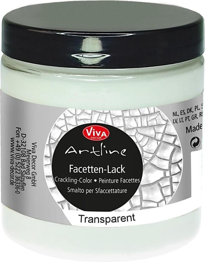 Viva Decor Craquelé Lak 250 Ml Transparant