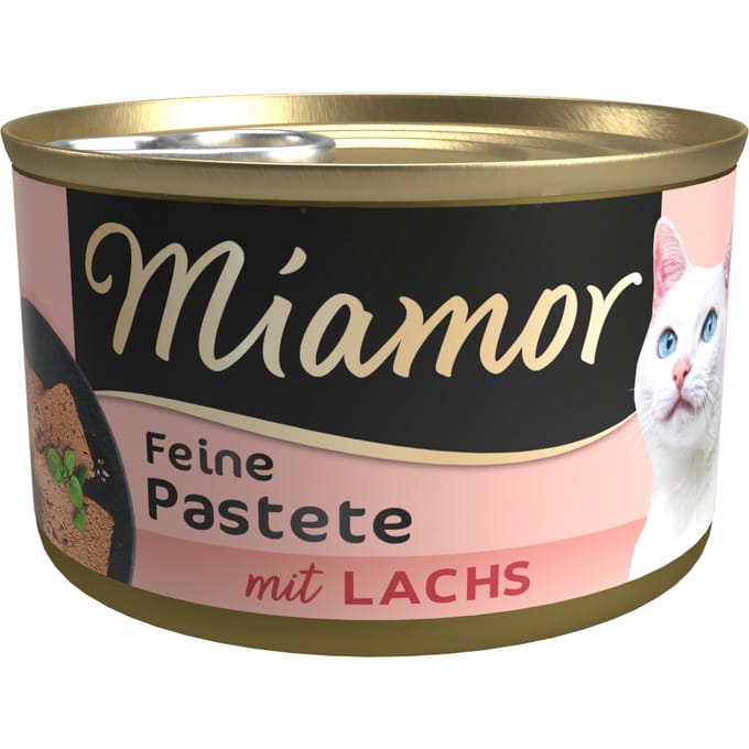 12x85g Pastei Zalm Miamor Kattenvoer