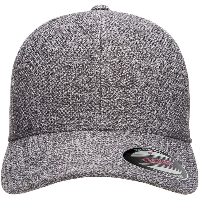 Flexfit Gemêleerde Baseball Cap (Donkere Heide Grijs)