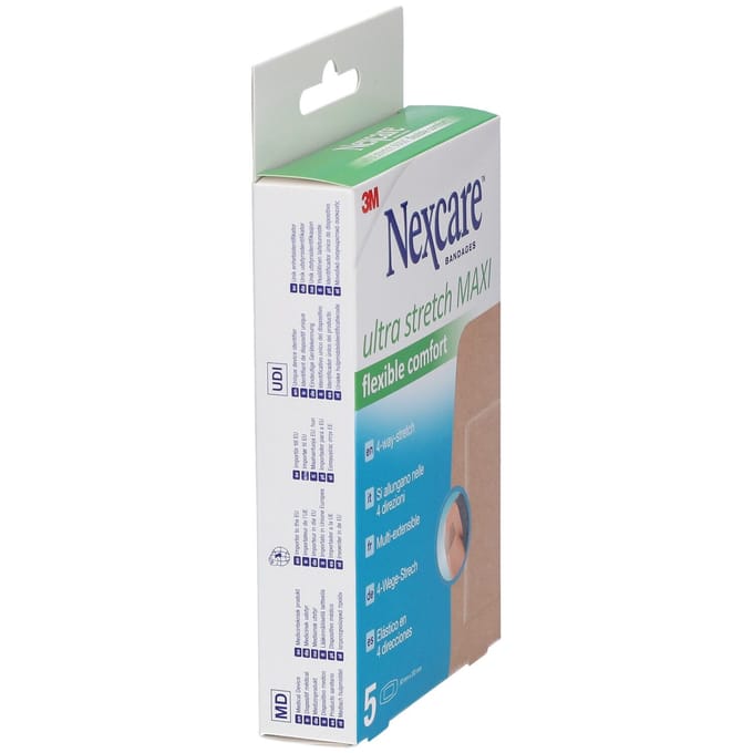 Nexcare Ultra Stretch MAXI Flexible Comfort 50x101mm 5 Pleister