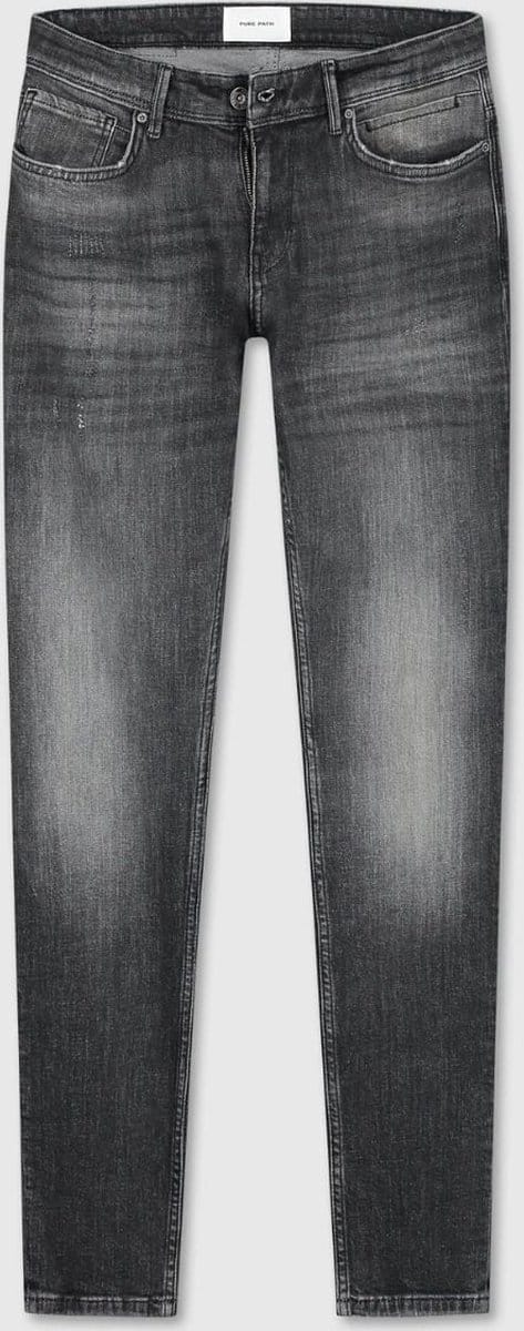 Pure Path The Jone Skinny Fit Denim Mid Grey