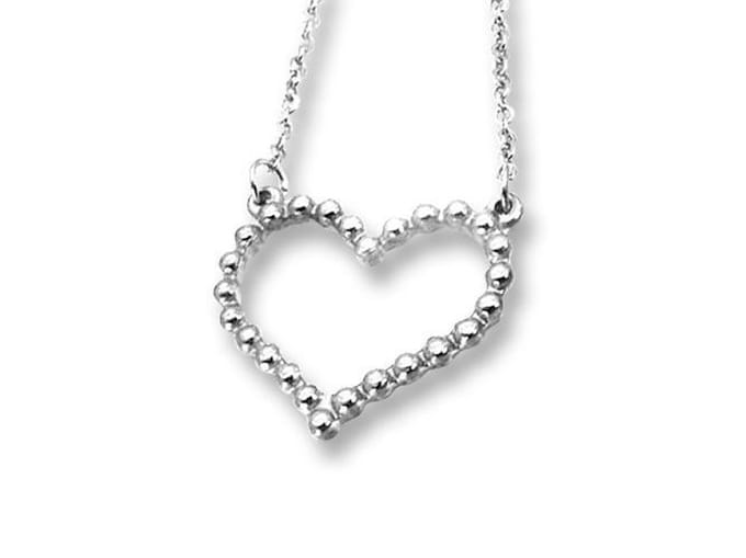 Amanto Ketting Elna Hart - 316L Staal - Hart - 20x22mm - 45cm