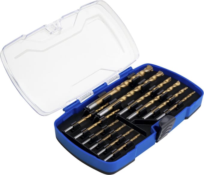 Westfalia Titanium metselboor HM set, 12 stuks
