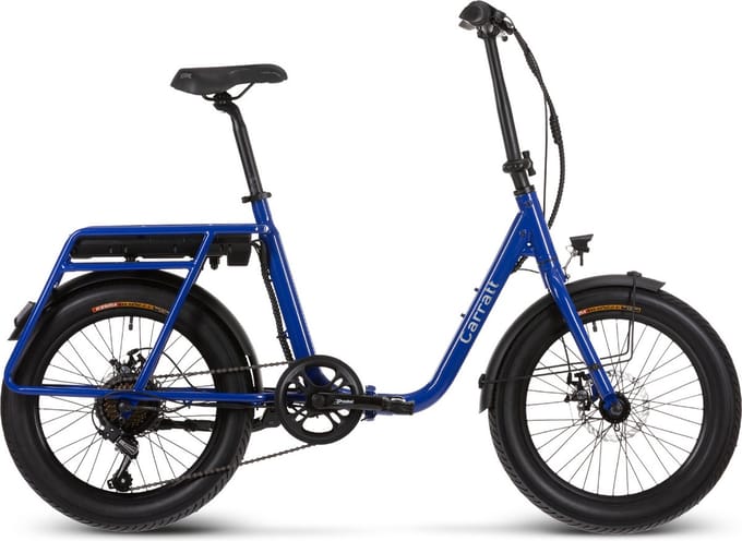 Carratt Bari vouw-ebike 10.4Ah 7sp 20x3 inch Dark Blue