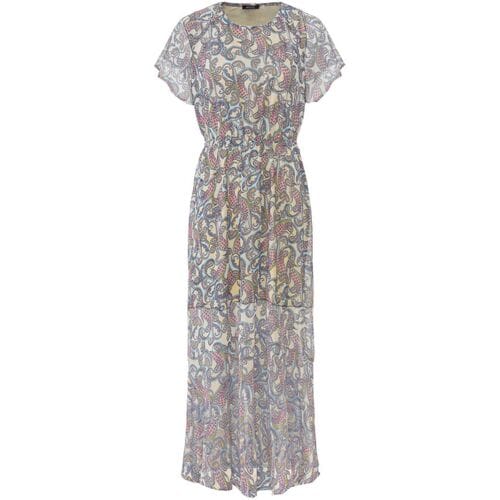 ESMARA Dames maxi-jurk (Lichtroze/blauw/groen, 44)