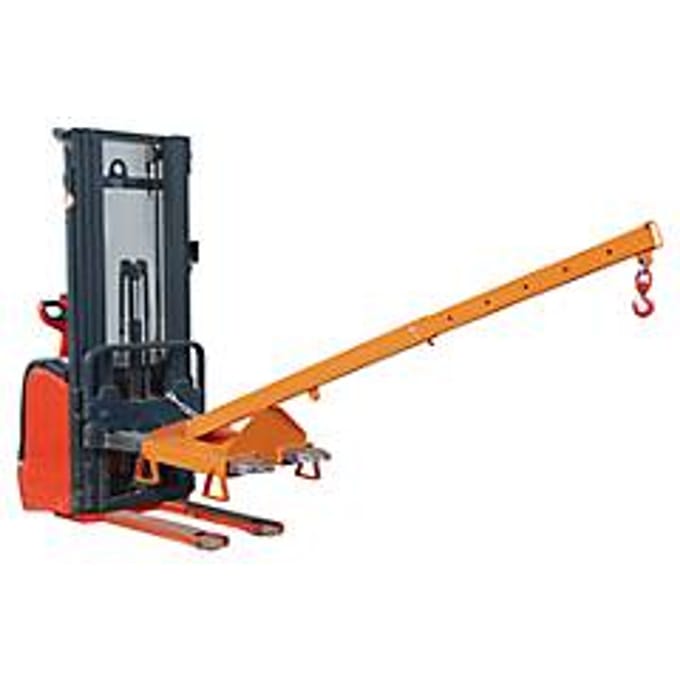 Lastarm voor heftruck, LAT 25-1,0, oranje RAL 2000