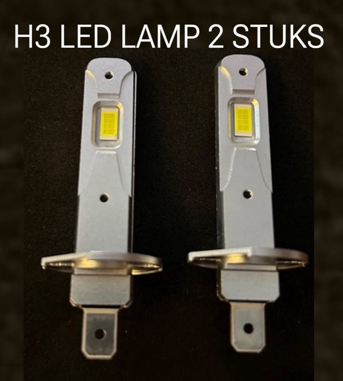 medj-H3 led lamp -h3 led lamp-auto -6000k