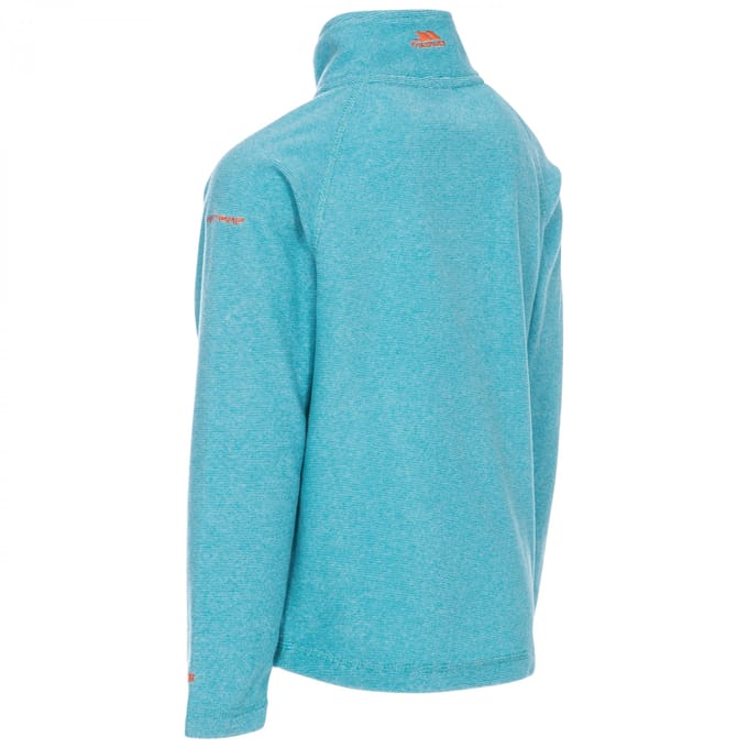 Trespass Childrens Girls Meadows Fleece (Marine)