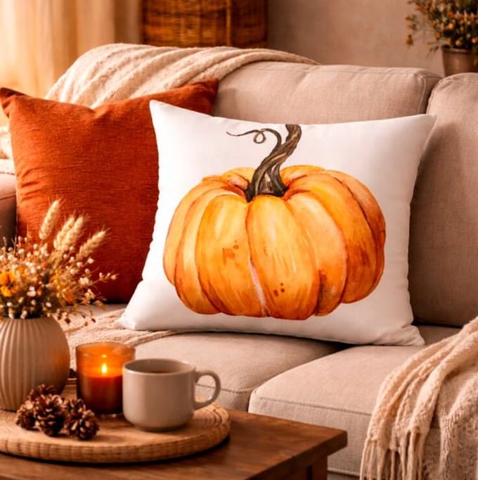 Autumn Harvest Collection Sierkussenhoes - 45x45 cm