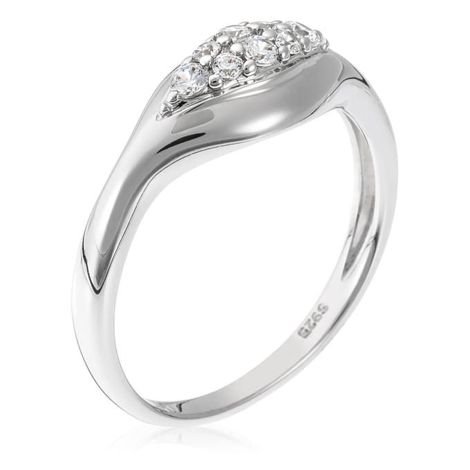 Orphelia Dames 925 Sterling Zilveren Ring - Zilver ZR-3840