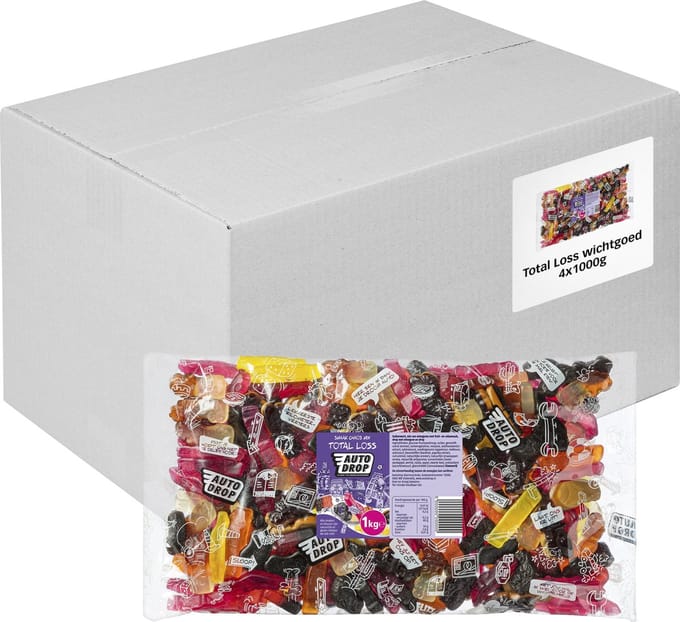Autodrop - Smaak Chaos Mix Total Loss Wichtgoed - 4x1kg