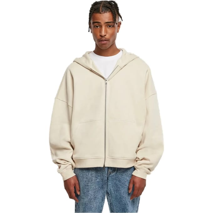 Urban Classics 90's Zip Hoody Softseagrass Taglia: M | Felpe con cappuccio Outlet | Uomo