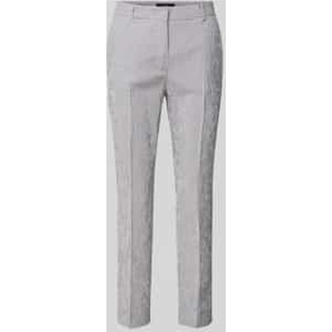 Slim fit stoffen broek met verkort model, model 'STARLET'