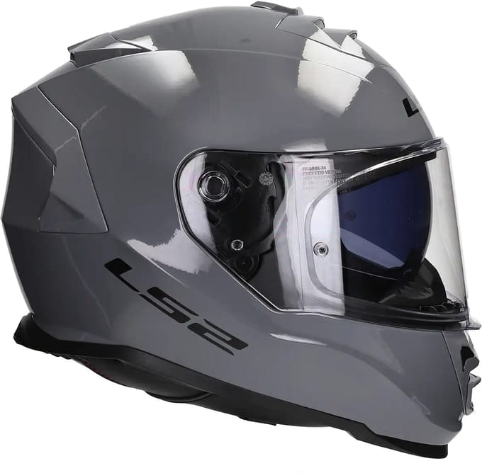LS2 FF800 Storm II Solid Nardo Grijs Integraalhelm - Maat S - Helm