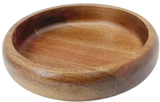 Bricard Kom - Ø18 x 3,5 cm - Acacia Hout