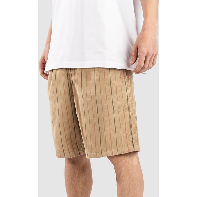 Vissla Rails Cord Eco 18" Elastic Korte Broek bruin