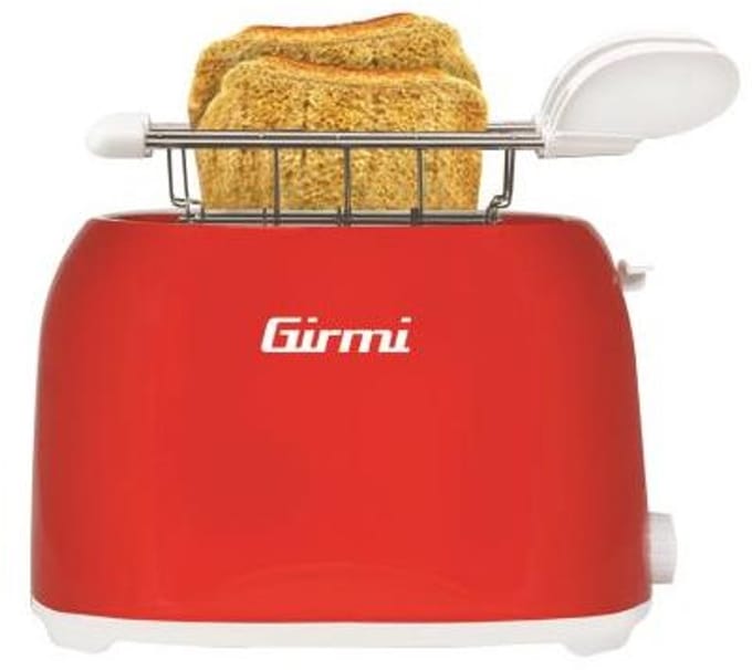 Girmi TP10 7 2 snede(n) 750 W Rood