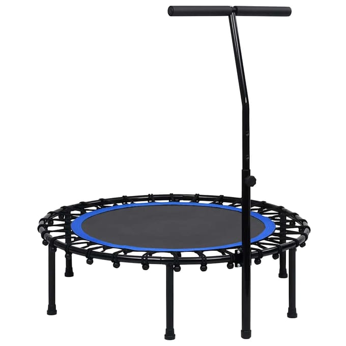 vidaXL Fitnesstrampoline met handgreep 102 cm