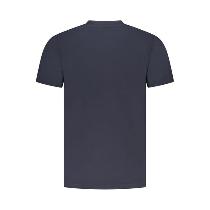 Cavalli Class Blu Katoenen Heren T-Shirt