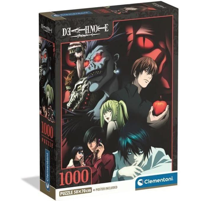 Clementoni - Puzzel - 1000 stukjes - Death Note - Anime