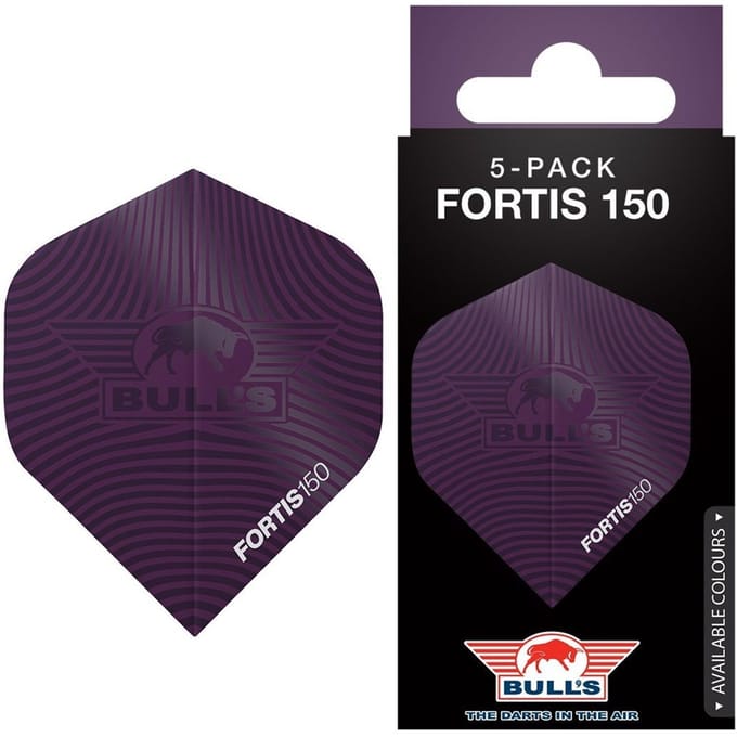 Bull's Flights Fortis 150 nr.2 Red 5 Pack