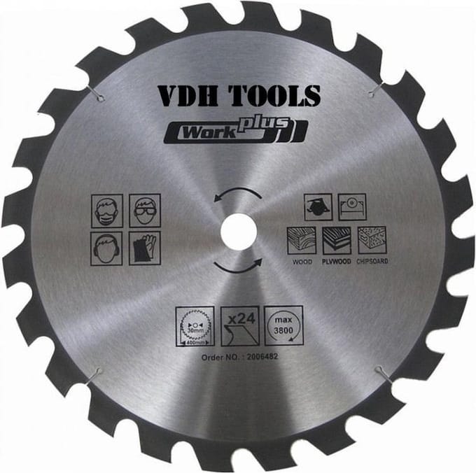 TCT Cirkelzaagblad voor hout 300mm x 36T