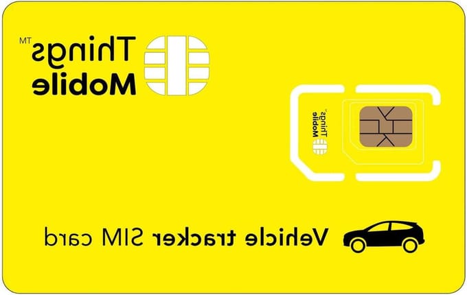Simkaart GPS Tracker - Wereldwijde Dekking - Voertuig Volgen - Multi-Operator Netwerk - 10 Euro Credit - Standaard