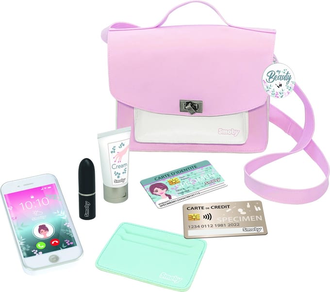 Smoby Mijn Beauty Tas Roze, 6dlg.
