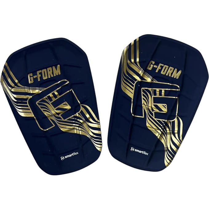 G-Form Pro-S Blade Scheenbeschermer - Marine / Goud | Maat: M