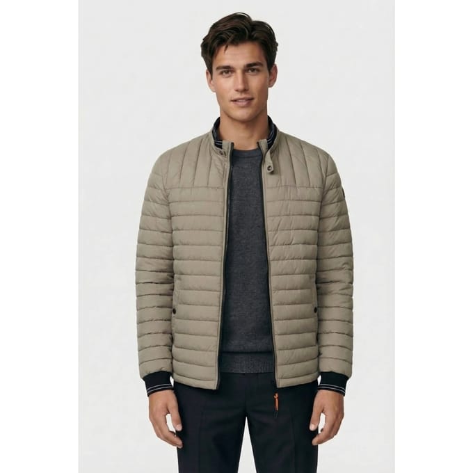 No Excess Jacket Short Fit Padded Light Army Größe: S | Leichte Jacken Outlet | Herren | Grün