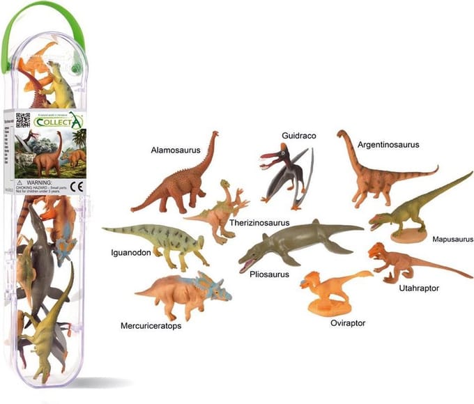 Collecta Speelset Dinosaurussen Junior - 12-delig voor 4+ jaar