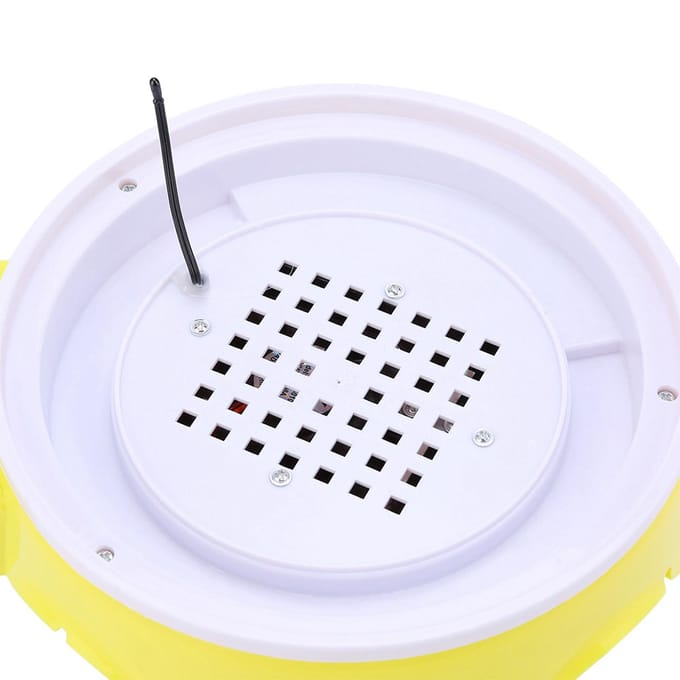 Mini Digitale 7 Eieren Capaciteit Kip Eend Vogel Broedmachine Gereedschapskit wit
