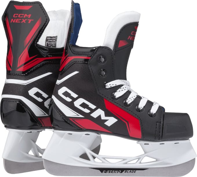 CCM - Next IJshockeyschaatsen - Kinderen - Zwart - Yt 7.0 (25 EU)