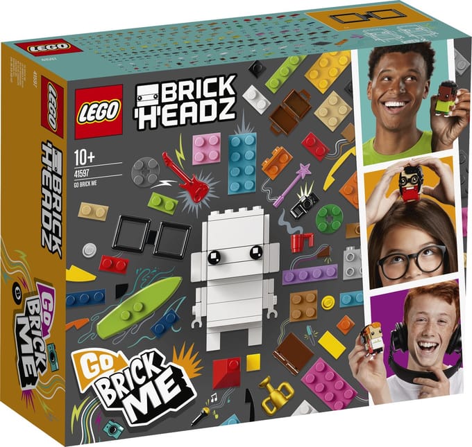 LEGO BrickHeadz Maak mij van stenen 41597