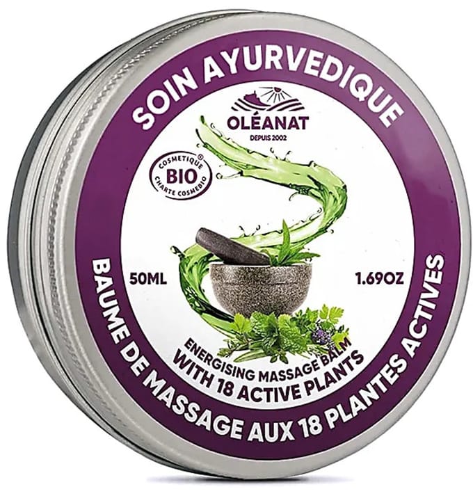 Ayurvedische massage balsem met 18 kruiden BIO - 50 - Biologisch - M