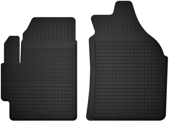 Wielganizator - BasicProtect Serie - Auto Rubbermatten - Voor - 1,5 cm Rand