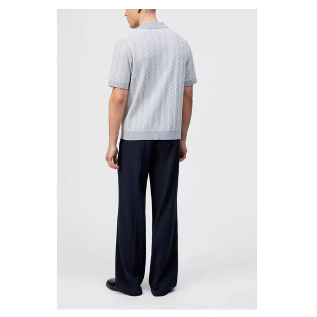 Drykorn Tamian Polos Lichtblauw 425175 Tamian