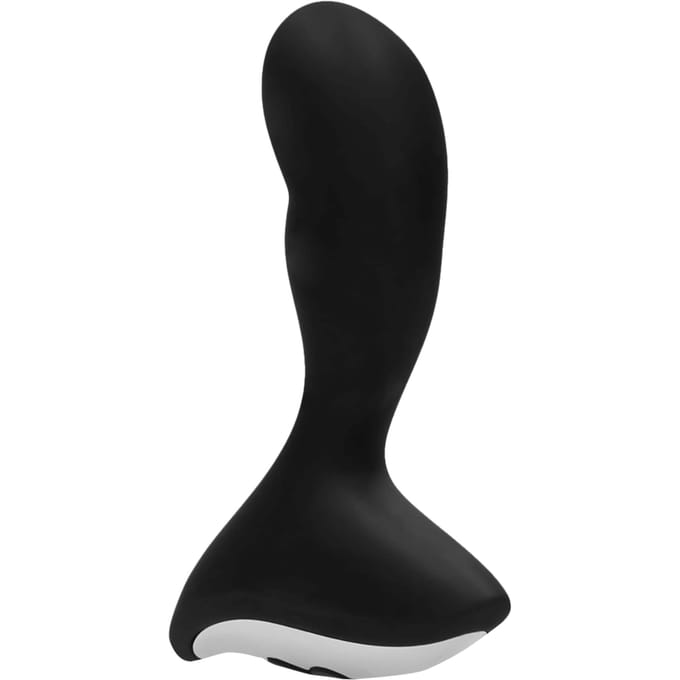 Simplicity GERON Oplaadbare Anale Siliconen Vibrator en Buttplug - Zwart