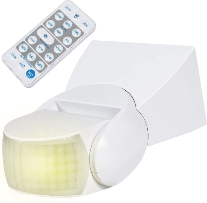 White-Label® Opritverklikker - Entreemelder - Doorgangsmelder - Beveiliging - Wit